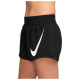 Nike Γυναικείο σορτς One Swoosh Dri-FIT Mid-Rise 3'' Brief-Lined Shorts